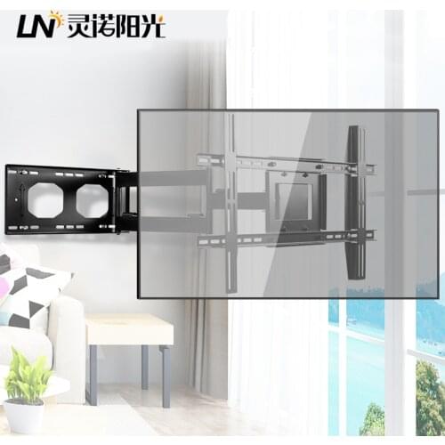 TV Wall Mount Bracket For 50-80 Inch LCD LED Flat Screen 90° Swivel Full Motion TV Support Load Up To 80kg VESA MAX 600*400mm