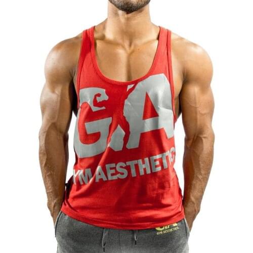 NEW Summer Sport Tank Tops Men Cotton Running Vest Sleeveless Sport Fitness Top Bodybuilding Mens Basketball Clothing