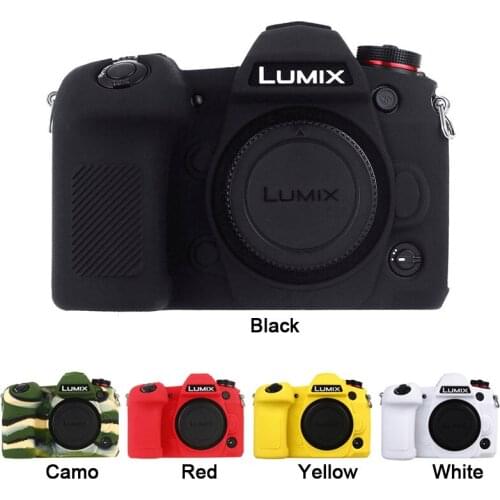 New arrive Soft Silicone Rubber Camera Protective Body Case Skin For Lumix G9 Camera Bag protector Cover