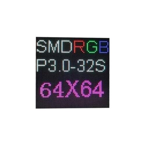 High Refresh Indoor P3 Full color Led Module 64x64Dots 2037 2038s IC
