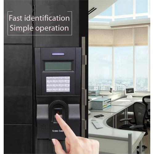 Door Access Control Terminal ZK F8 Fingerprint Access control With 125K RFID Card TCP/IP Fingerprint Time Clock