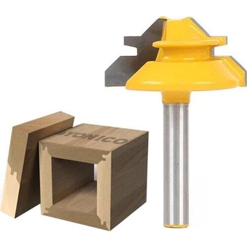 Tungsten Wood Milling Cutters Woodworking Tools Engraving Bit Solid Carbide Router Bit Cutter 1/4 Shank Wood Router Cutters