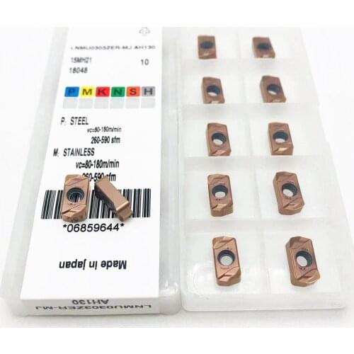 EXNR03 turning high-speed insert LNMU0303ZER MJ AH130 carbide double-sided rapid feed EXNR03R cutting tool insert LNMU 0303