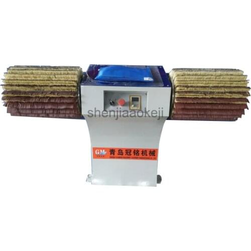1pc Manual Profile Buffing Machine Woodworking Horizontal polishing machine Wood Embryo Grinding Primer Sanding 220V 1500W