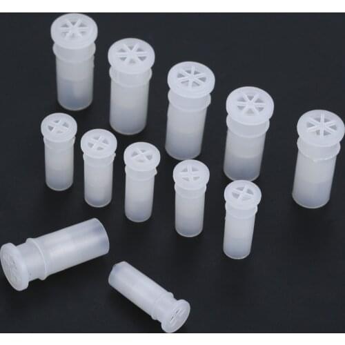100Pcs Plastic White Toy Dog Cat Squeakers Shoes Repair Fix Pet Baby Toy Noise Maker Insert Replacement 15*5mm/17*7mm