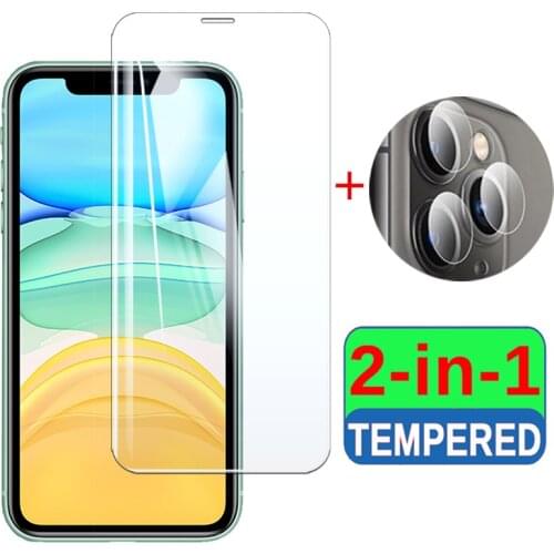 2in1 glass for iphone 13 12 11 pro max creen protector i phone i11 i12 i13 with camera glas lens protection armored glass 13pro