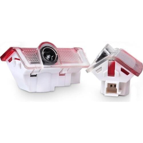 2X LED Car Door Welcome Logo Projector Lights For Mercedes Benz E63 AMG ML63 ML300 ML350 ML63 ML320 M Class 2012 2013 2014 2015