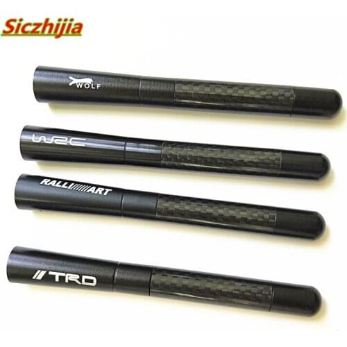 Automotive carbon fiber short car antenna for Skoda Octavia Fabia Rapid Superb Yeti Roomster