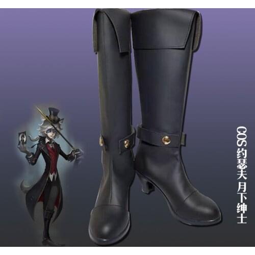 Chinese Anime Game Identity V Cosplay Joseph Desaulniers Cos Shoes Lolita Boots For Women/men Customized Size