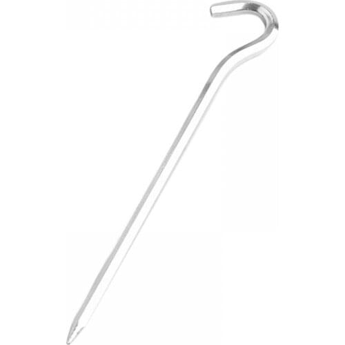 1pcs Outdoor Picnic Camping Fishing Canopy Aluminum Alloy Tent Pegs Stakes Nails Ground Pin Hook Camping Tent Accessories