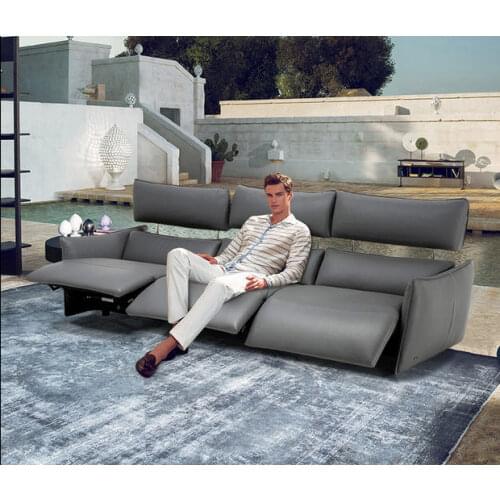 Living Room Sofa set corner sofa recliner electric couch genuine leather sectional sofas 3 seat muebles de sala moveis para casa