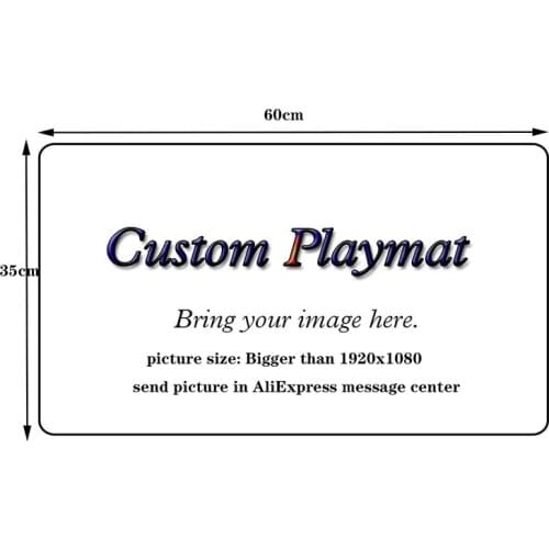 CUSTOM Playmat Any Image Size For Card Games Board Games TCG/MGT/PKM/YGO/Batterfield Natural Rubber Playmat Mouse Pad Tablemat