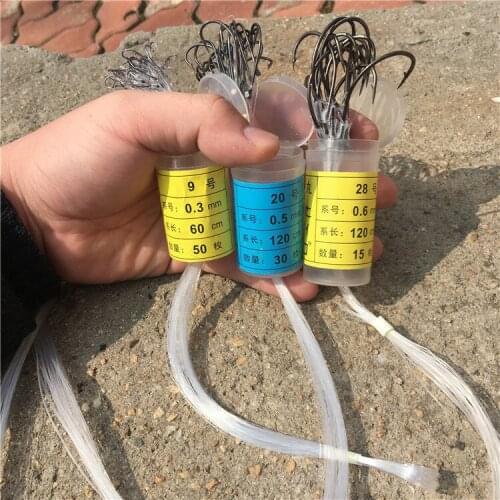 Marushi Boxed Hook And Tie Line Marushi Hook 9#-28# Marushi Hook Sea Fishing Hook Boat Fishing Hook Belt Barb