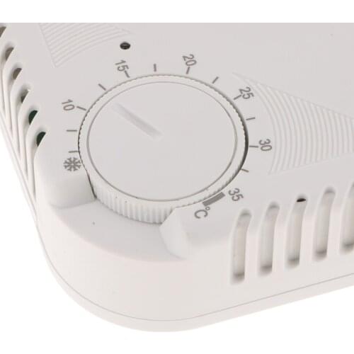 Mechanical Underfloor Heating Thermostat Temperature Controller Switch 10Amp