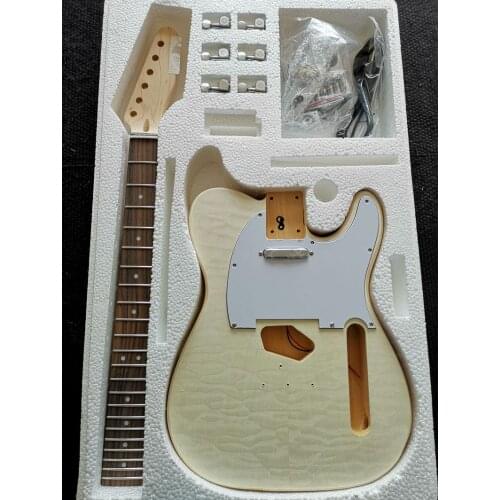 Hytel water wave pattern electric guitar production material accessories solid wood Tilia body DIY combination Kit