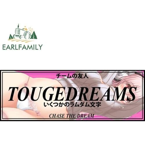 EARLFAMILY 13cm x 4.9cm For Super Sonico Car Stickers Anime Decal Auto Car Assessoires Sticker Motorcycle Laptop Decoration