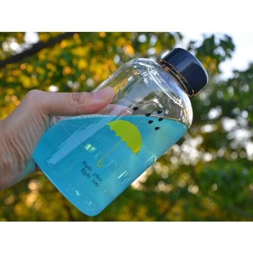 New 500ML How I Met Your Mother right placeright time glass bottle cup