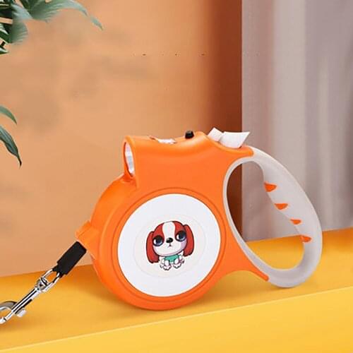 Automatic Retracting Dogs Leash Dog Collar Dog Accessories Cat Collars Tag ошейник для Cобак Pequeño поводок длясобак Szelki Dla