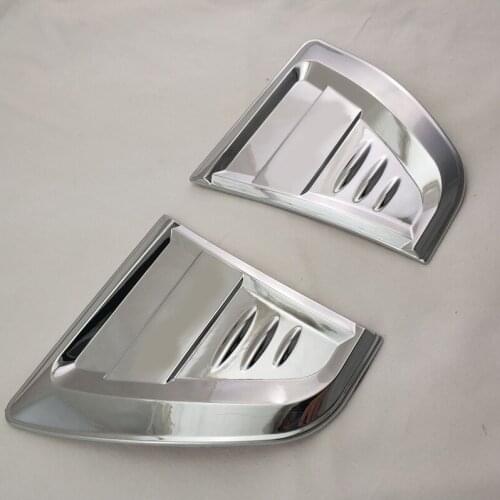 Fit for toyota hilux revo 2015-17 accessories chrome decorative trim hood for wheel arch for toyota hilux 2016 decorative parts