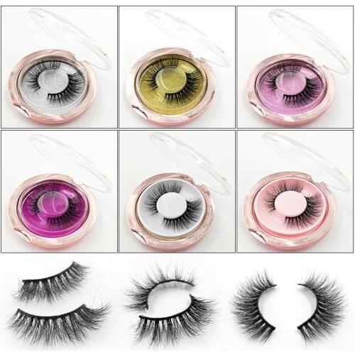 Custom Label Beauty 3D Mink Fake Eyelash 100% Handmade Criss-cross Soft Makeup Real Mink Lashes Packaging Wholesale