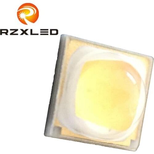 100pcs/lot 1W3W CREE LED Chip white5500K-7000k of 3volt 350-700MA led lamp of light-emitting diode