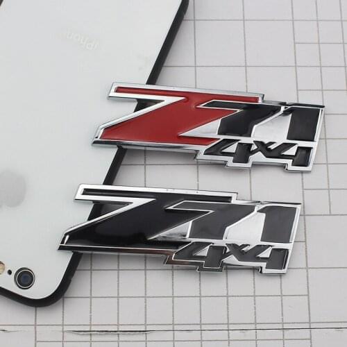 1 Pcs 1Pcs 3D ABS Z71 4X4 Car Sticker Emblem Badge for Jeep BMW Ford Lifan Nissan Mazda Audi VW Honda Car Lada Kia Chevrolet DS