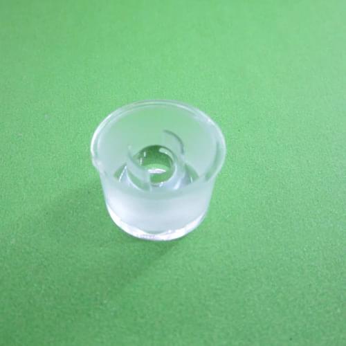 20pcs/lot 90 degree 20mm LED lens waterproof transparent surface optical PMMA for spotlight ceiling light diodes lens holder