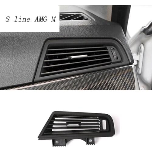 Car Styling AC Front air Outlet Trim Frame Covers Stickers For BMW 5 series f10 f18 Material improve Interior Auto Accessories