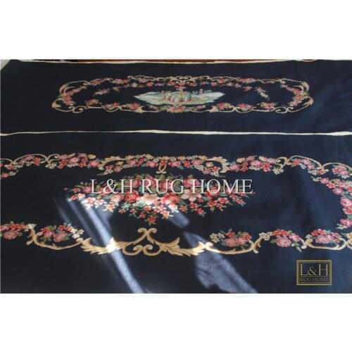 Free Shipping 10K+20K sofa and chair cover set 1:4, needlepoint woolen handmade sofa and chair covers with arms