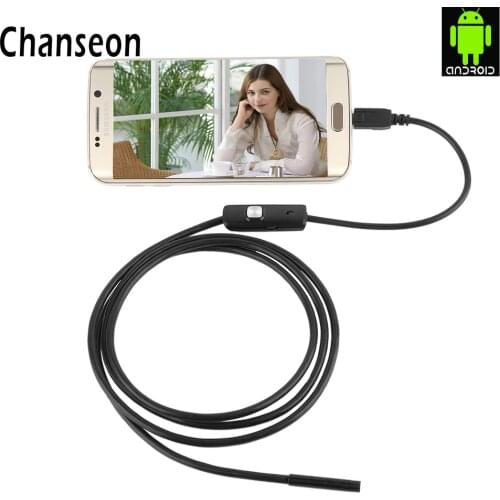 Endoscope 7mm Lens for Some Android Phone Endoscope Waterproof 1M 2M 3.5M 5M Micro USB OTG Endoscoop Camera Borescope Endoscopio