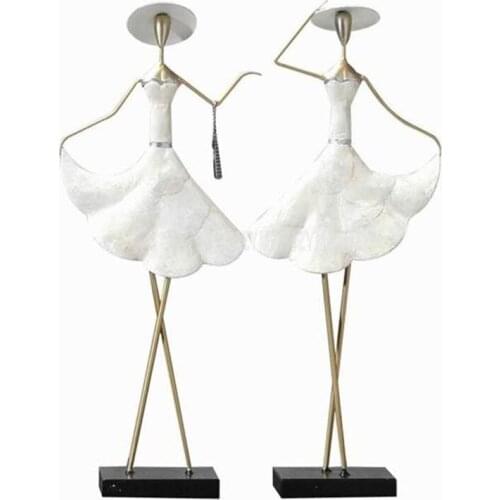 Europe Modern Beauty Abstract Women Figurines Statue Handmade Statue Sculpture Ornament For Home Decoration Accessories