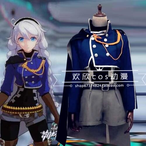 Honkai Impact 3 Kiana Kaslana Cosplay Costume battle Uniforms full set outfit halloween costumes for women men adults
