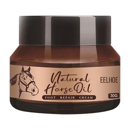 Horse Oil Foot Repair Cream Moisturizing Hydrating Nourishing for Dry Cracked Heels Feet Care Supplies MC889