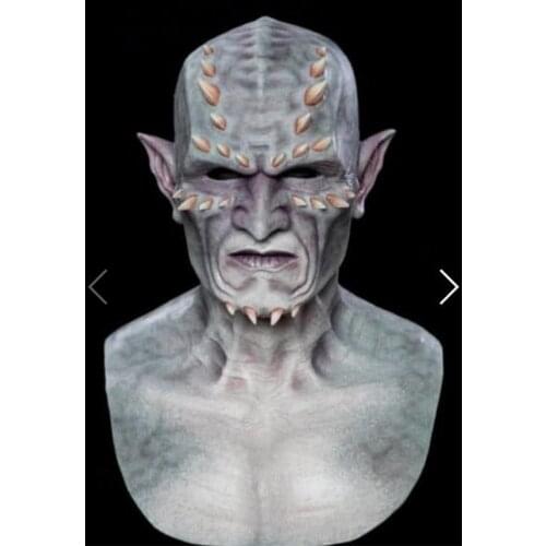 Halloween Horror Demon Diablo Mask King Of Lies Belial Berry Cosplay Mask Latex Headgear Horror Fancy Dress Party Accessories