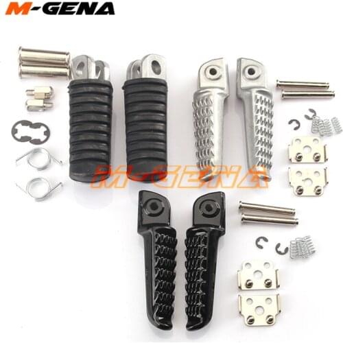 Motorcycle Front Rear Footrests Foot Pegs For NINJA250 NINJA300 NINJA650 Z750 Z800 Z1000 Z1000SX ER6F ER6N ZX-12R