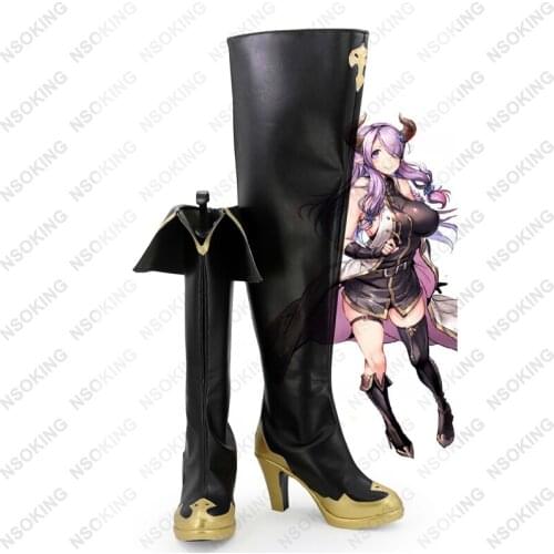 New Granblue Fantasy narumeia Cosplay Boots Anime women Shoes Custom Made