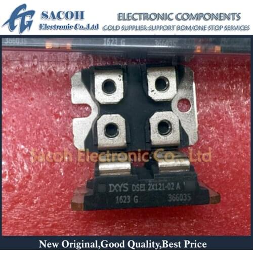 Free shipping 1Pcs DSEI2X121-02A DSEI2X121-02P DSEI2X121-06A SOT-227B 2X120A 200V HiPerFRED Epitaxial Diode with soft recovery