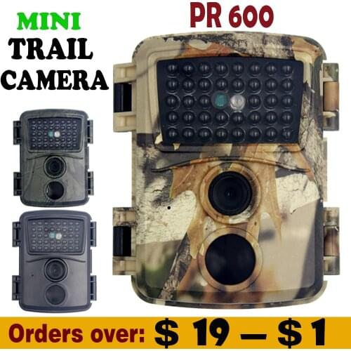 PR600 Trail Hunting Camera Suntekcam Trace Camera 0.8S Trigger Video HD 12M 20MP Outdoor Infrared Night Vision Monitoring