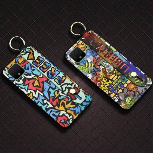 Original Fashion Design Phone Case For Google Pixel 4 Back Cover New Graffiti Phone Holder