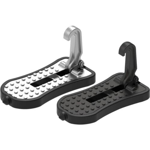Universal Foldable Auxiliary Pedal Roof Pedal Foldable Car Vehicle Folding Stepping Ladder Foot Pegs Easy Access Car Accessories
