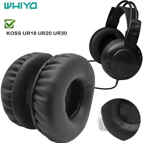 Whiyo 1 Pair of Ear Pads Cushion Cover Earpads Earmuff Replacement Cups for Koss UR-20 UR.20 UR20 Headphones Accessories