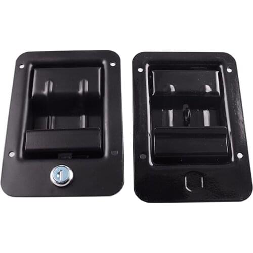 Hood lock Door Hardware Electric cabinet plate lock fire box lock Industrial equipment Plane cabin door lock cabinet handle knob