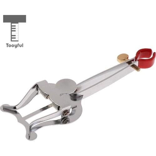 Trumpet Marching Lyre Clamp-On Metal Holder for Musical Instrument Accessory
