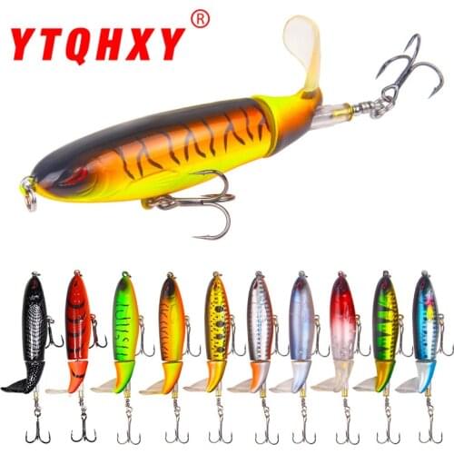 Outdoor winter ice fishing hard bait13g/35g Artificial 3D eyes Bass Wobbler Propeller tractor Pesca Fishing tackle