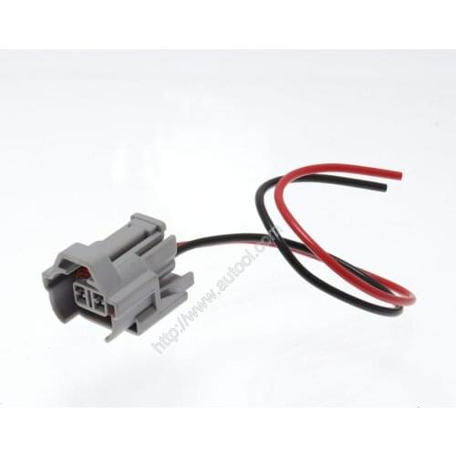 100Pcs Denso Top Slot Fuel Injector Wire Female Plug KIT NEW case for Nippon Cable Sets Pigtails Motor Sard Tomei Subaru WRX