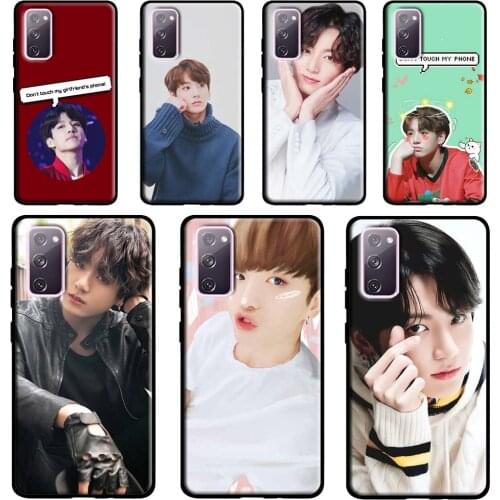 Jungkook Kpop For Samsung Galaxy Note 20 Ultra Note 10 Plus S20 FE S8 S9 S10 Plus S21 Ultra Case Cover