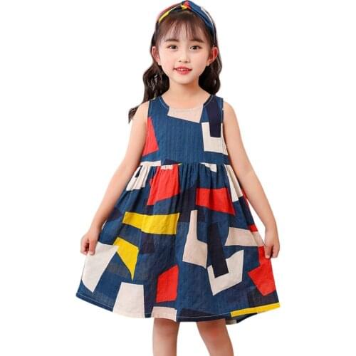 Kids Dresses For Girls 2021 Newest Girl Party Dress Casual Style Dress For Children Summer Childrens Clothing 6 8 10 12 14