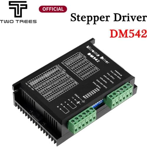 DM542 Stepper Motor Controller 2-phase Digital Stepper Motor Driver 18-48 VDC Max. 4.2A for 57 86 Series Motor