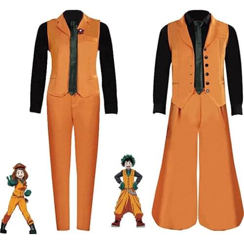 Anime My Hero Academia Cosplay Costume Halloween Carnival Cosplay School Uniform Suit Halloween Costumes for Women&Men