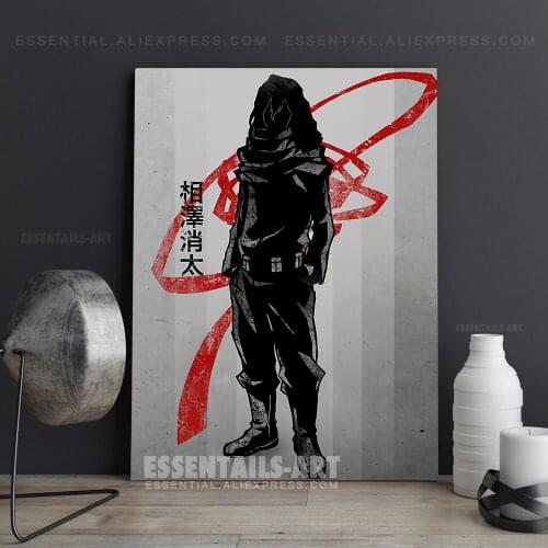 Shota Aizawa Eraser Head My Hero Academia BNHA Poster Canvas Wall Art Painting Decor Pictures Bedroom Home Decoration Prints